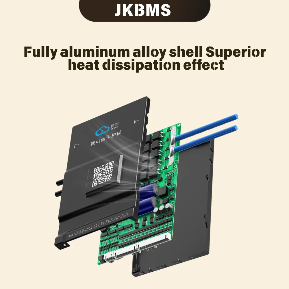 JKBMS JIKONG BD6A20S12P 6A Balance Current 8S 12S 13S 14S 16S 17S 20S 24S Smart Bms 120A Lifepo4 Li-Ion Battery CAN
JKBMS JIKONG BD6A20S12P 6A Balance Current 8S 12S 13S 14S 16S 17S 20S 24S Smart Bms 120A Lifepo4 Li-Ion Battery CAN