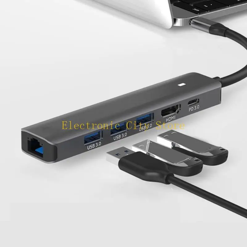 Blueendless USB 5 Гбит / с док-станции Type-C Type-C HDMI-совместимая Gigabit LAN PD 100W для ноутбука MacBooks Hu8d
Blueendless USB 5 Гбит / с док-станции Type-C Type-C HDMI-совместимая Gigabit LAN PD 100W для ноутбука MacBooks Hu8d