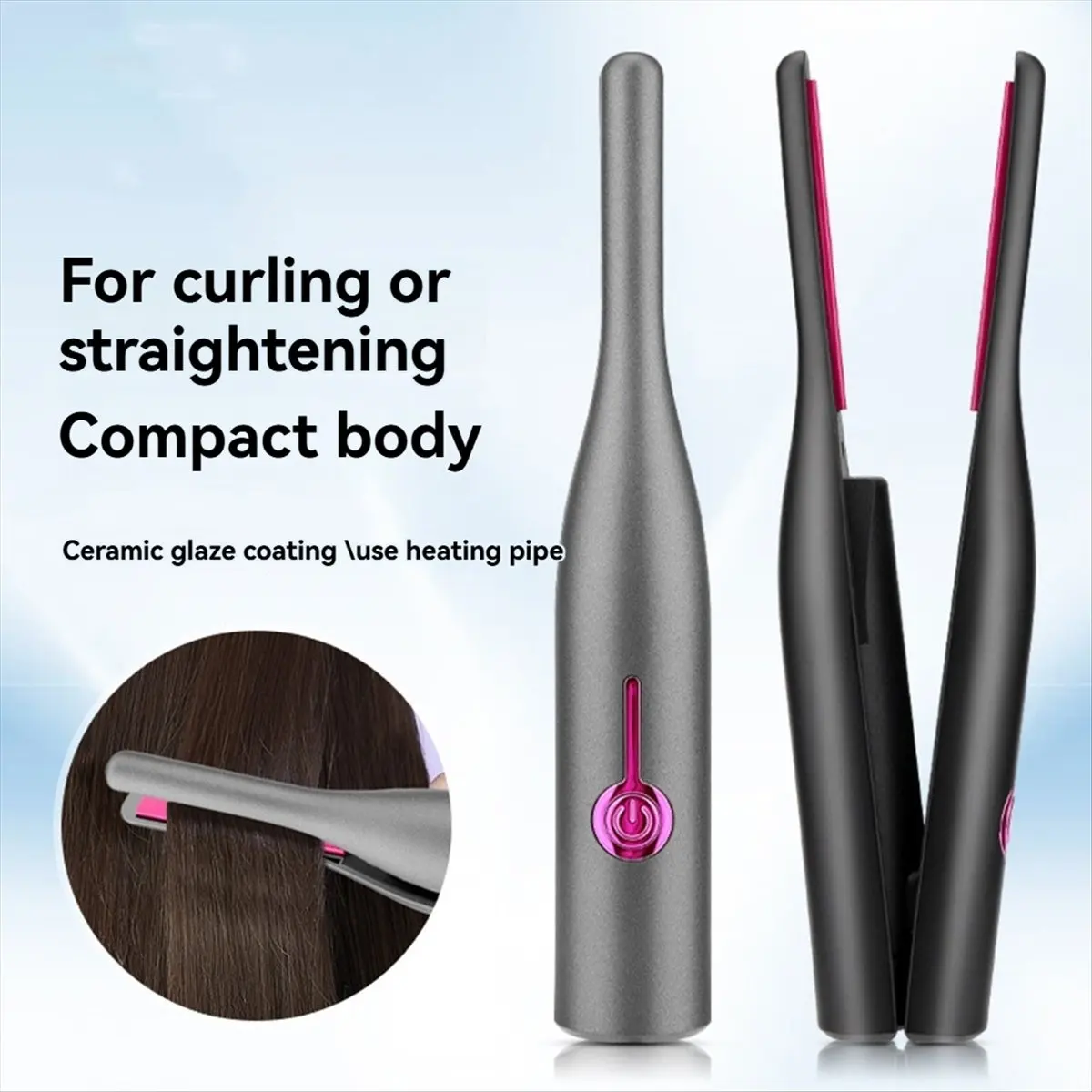 Многофункциональный портативный стайлер для волос: выпрямитель, плойка, инструмент для укладки челки, с вилкой стандарта США
Многофункциональный портативный стайлер для волос: выпрямитель, плойка, инструмент для укладки челки, с вилкой стандарта США