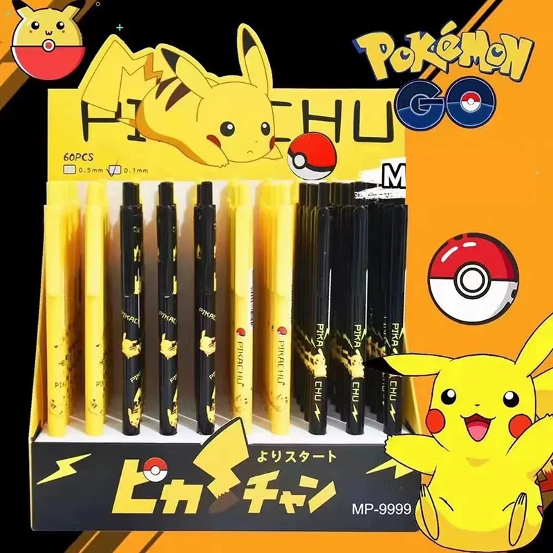 60pcs/lot Creative Pokemon Mechanical Gel Pen Cute 0.5mm Pencil Promotional Gift Office School Supplies
60pcs/lot Creative Pokemon Mechanical Gel Pen Cute 0.5mm Pencil Promotional Gift Office School Supplies