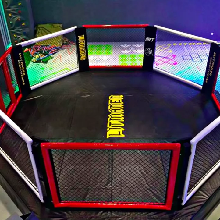 Cheap International Standard High Quality Training Competition Boxing Ring MMA Cage Wrestling Cage For Export
Cheap International Standard High Quality Training Competition Boxing Ring MMA Cage Wrestling Cage For Export