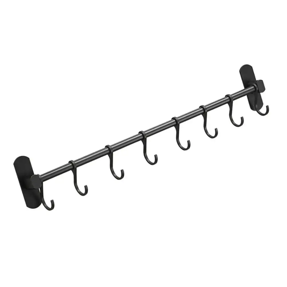 Heavy Duty Kitchen Rail Storage Shelves Hanging Rod Hooks Wall Mounted Holder Movable Punching Free Storage Rack
Heavy Duty Kitchen Rail Storage Shelves Hanging Rod Hooks Wall Mounted Holder Movable Punching Free Storage Rack
