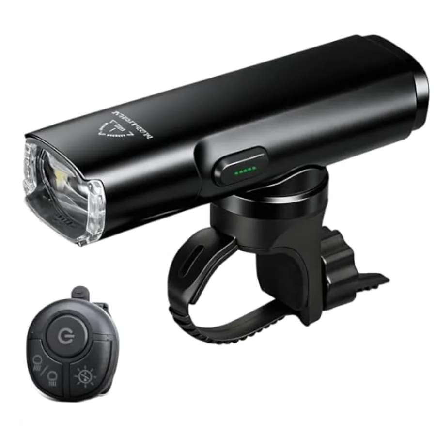 Bike Light for Night Riding, Front Bike Lights Rechargeable Bright Bicycle Light, Aluminum Alloy Anti-Glare IP66 Waterproof Bik
Bike Light for Night Riding, Front Bike Lights Rechargeable Bright Bicycle Light, Aluminum Alloy Anti-Glare IP66 Waterproof Bik