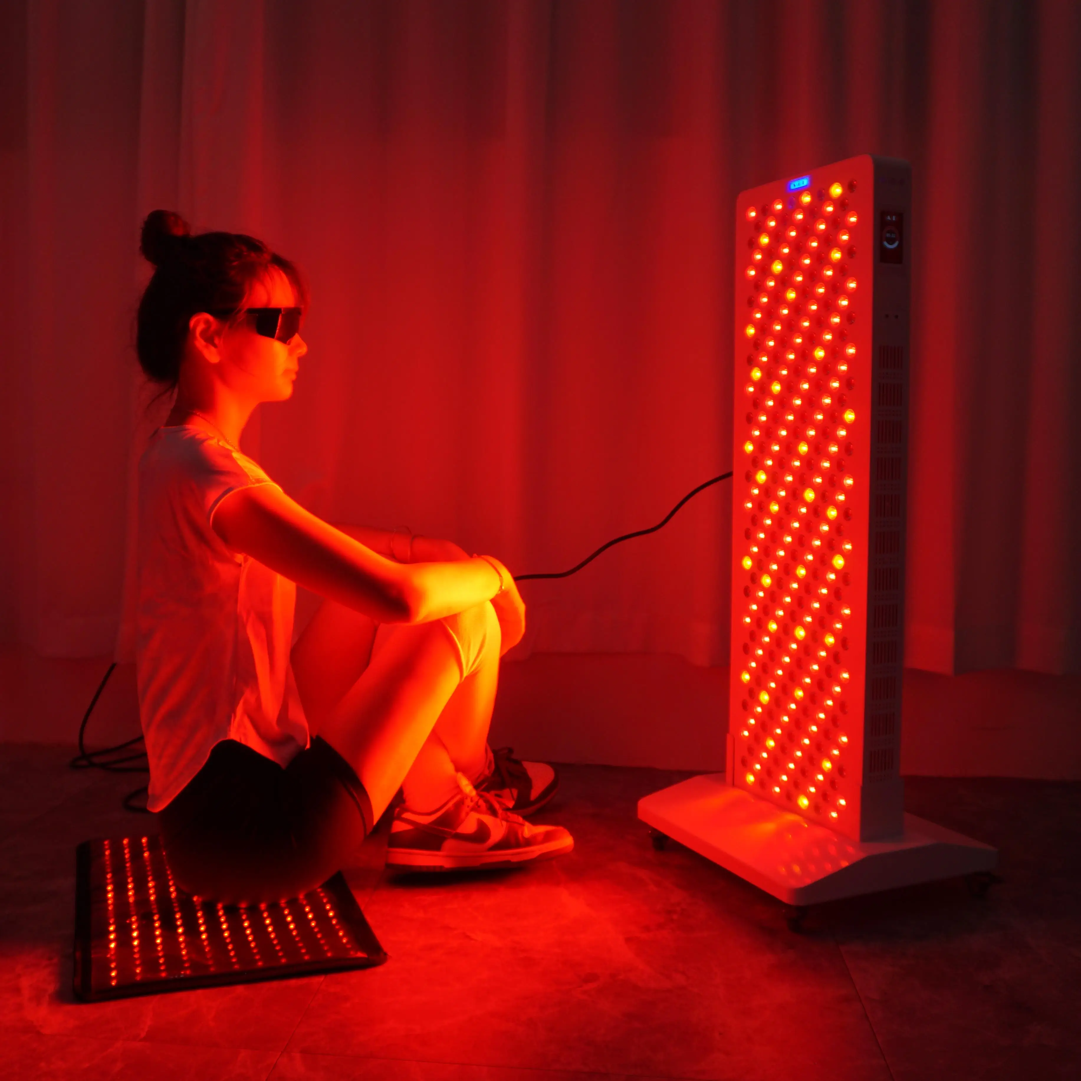 MDL TGA Factory Supply Full Body 8 Wavelength EMS Light Device With Floor Stand Red LED Therapy Panel for Pain Relief
MDL TGA Factory Supply Full Body 8 Wavelength EMS Light Device With Floor Stand Red LED Therapy Panel for Pain Relief