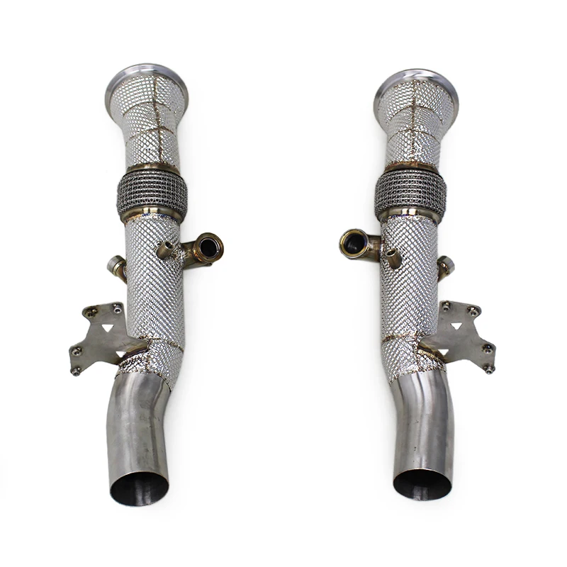 Yooking Free Flow Race Sport Exhaust Header For Ferrari 296 GTB V6 3.0T 2021-2024 T304 Exhaust Down Pipe Straight Downpipe
Yooking Free Flow Race Sport Exhaust Header For Ferrari 296 GTB V6 3.0T 2021-2024 T304 Exhaust Down Pipe Straight Downpipe