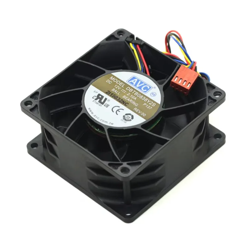 AVC DBTB0838Y2S P137 Вентилятор охлаждения сервера постоянного тока 12 В 2,10 А 80x80x38 мм 4-проводной
AVC DBTB0838Y2S P137 Вентилятор охлаждения сервера постоянного тока 12 В 2,10 А 80x80x38 мм 4-проводной