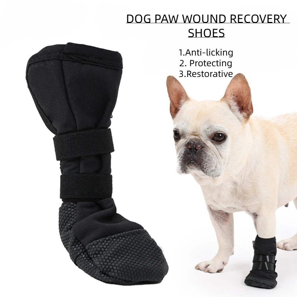 Pet waterproof foot cover, dog postoperative injury protection cover, four feet can be used, pet dog paw shoe cover foot cover
Pet waterproof foot cover, dog postoperative injury protection cover, four feet can be used, pet dog paw shoe cover foot cover