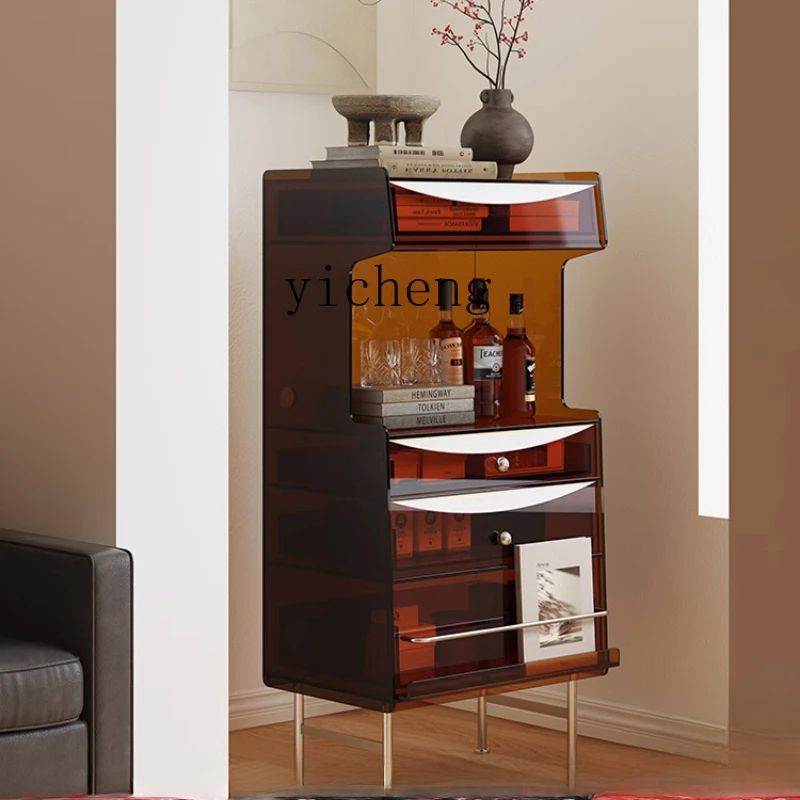 XL acrylic dining side cabinet integrated wall multi-functional light luxury living room side cabinet
XL acrylic dining side cabinet integrated wall multi-functional light luxury living room side cabinet