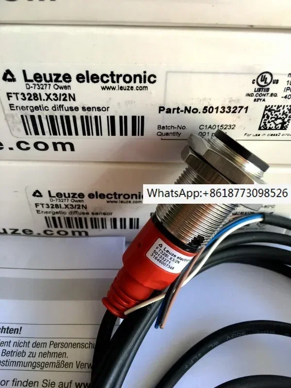 Новый оригинальный немецкий фотоэлектрический переключатель LEUZE FT328I.X3/2N FT328I.X3/4P
Новый оригинальный немецкий фотоэлектрический переключатель LEUZE FT328I.X3/2N FT328I.X3/4P