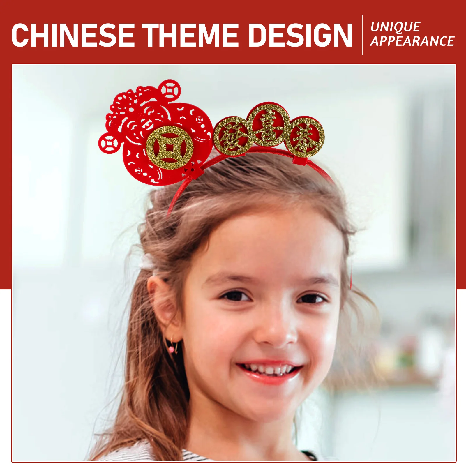 2 Pcs New Year Headb Creative Hairb Party Headdress PVC Easy to Wear Festival Hair Accessories Ingot Decors Fashion Hoops
2 Pcs New Year Headb Creative Hairb Party Headdress PVC Easy to Wear Festival Hair Accessories Ingot Decors Fashion Hoops