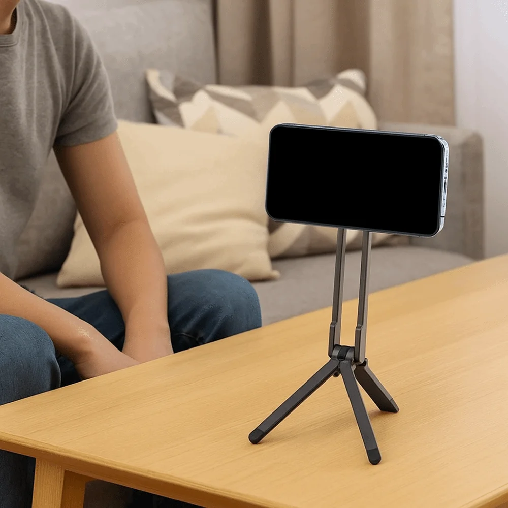 Aluminum Alloy Ring Carabiner-Mounted Phone Tripod Lightweight Foldable Dual-sided Magnet Tripod Adjustable with Buckle
Aluminum Alloy Ring Carabiner-Mounted Phone Tripod Lightweight Foldable Dual-sided Magnet Tripod Adjustable with Buckle