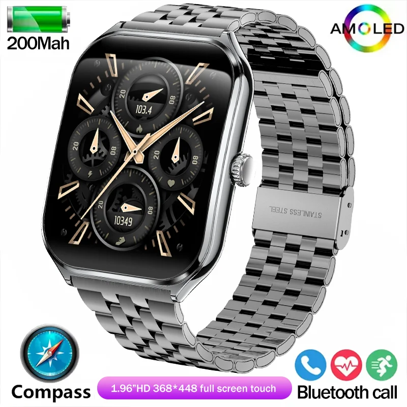 2025 for Android IOS 2.01 "GPS smart watch show high-definition heart rate is called the compass IP68 waterproof smart watches
2025 for Android IOS 2.01 "GPS smart watch show high-definition heart rate is called the compass IP68 waterproof smart watches