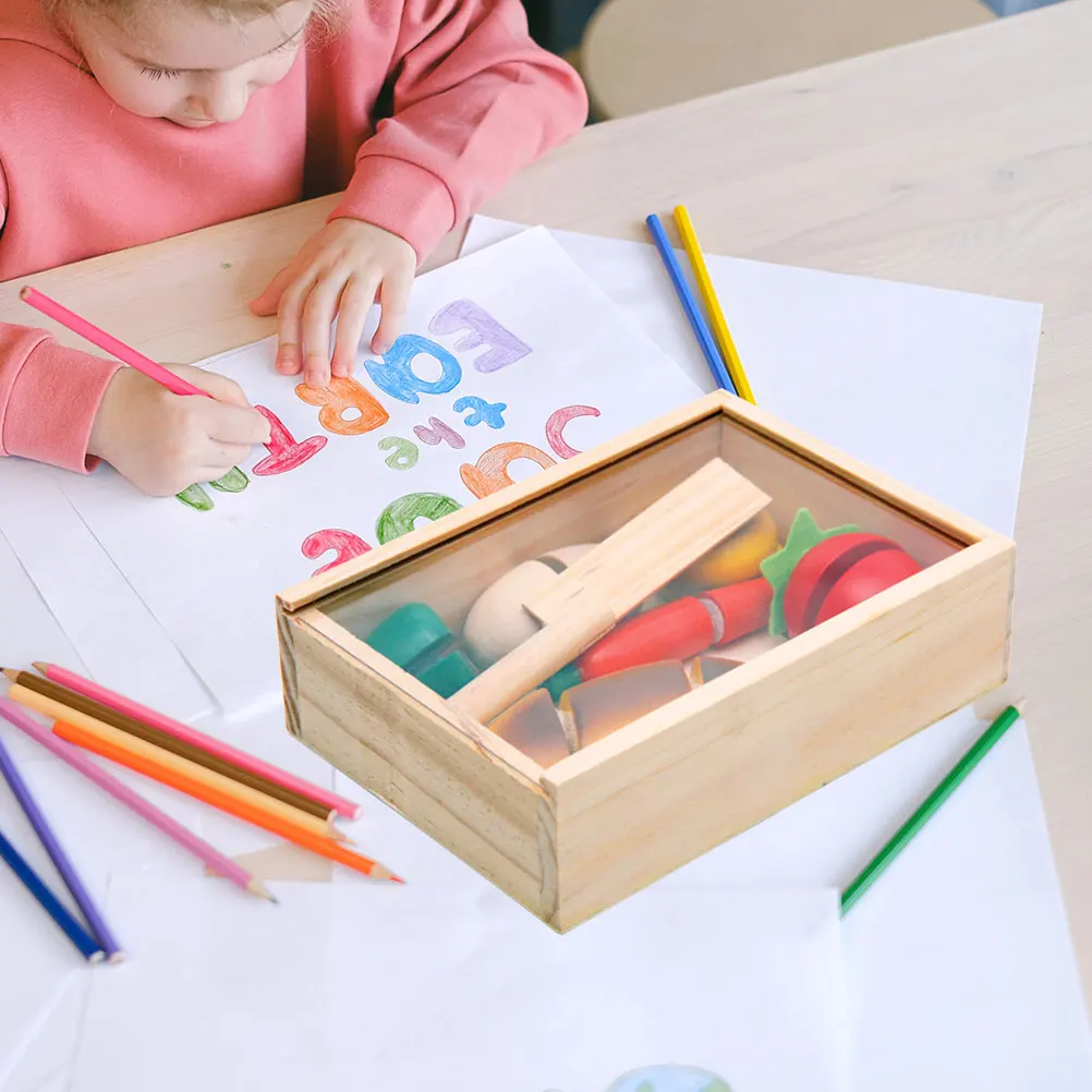 Wooden Cutting Food Toys Pretend Play Kitchen Accessories Smooth Edges Motor Skills Toy Fruit Playset Educational Montessori
Wooden Cutting Food Toys Pretend Play Kitchen Accessories Smooth Edges Motor Skills Toy Fruit Playset Educational Montessori