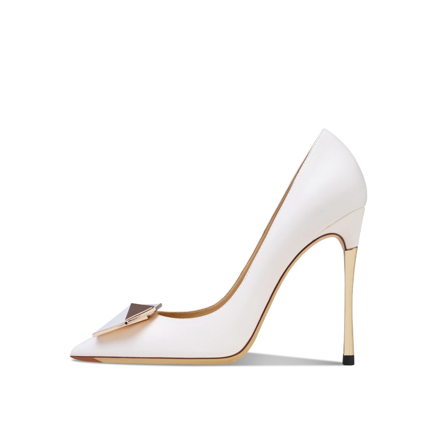 2024 New Style Women's Shoes Ultra-Thin High Heels 12cm Pointed Shallow Mouth Temperament Metal Heel Buckle Daily Party Pumps
2024 New Style Women's Shoes Ultra-Thin High Heels 12cm Pointed Shallow Mouth Temperament Metal Heel Buckle Daily Party Pumps