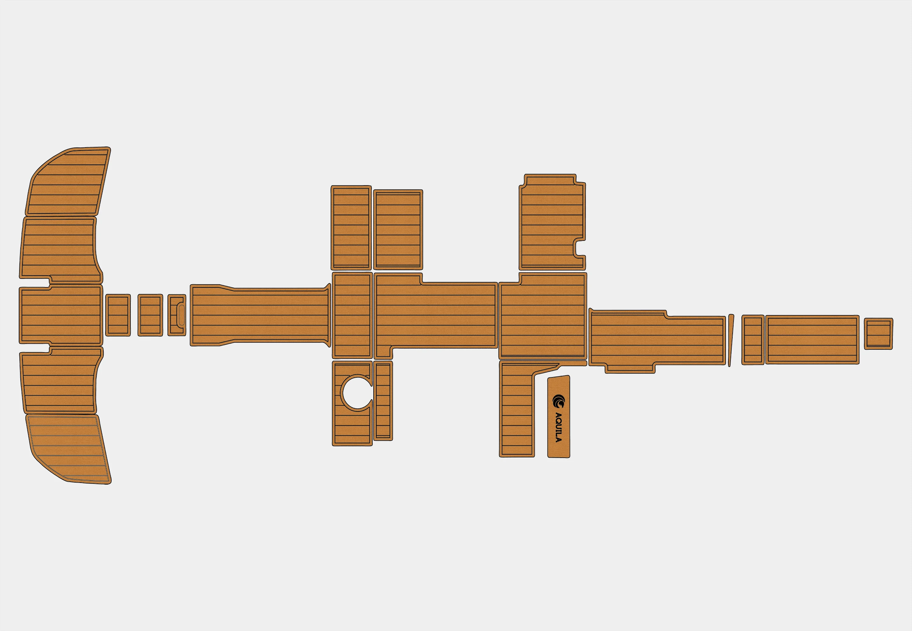 2019 Aquila A30 1/4 дюйма, 6 мм, пена EVA, Нескользящий морской коврик из тикового дерева, настил из ПВХ, оздоровительный ковер, морской пол
2019 Aquila A30 1/4 дюйма, 6 мм, пена EVA, Нескользящий морской коврик из тикового дерева, настил из ПВХ, оздоровительный ковер, морской пол