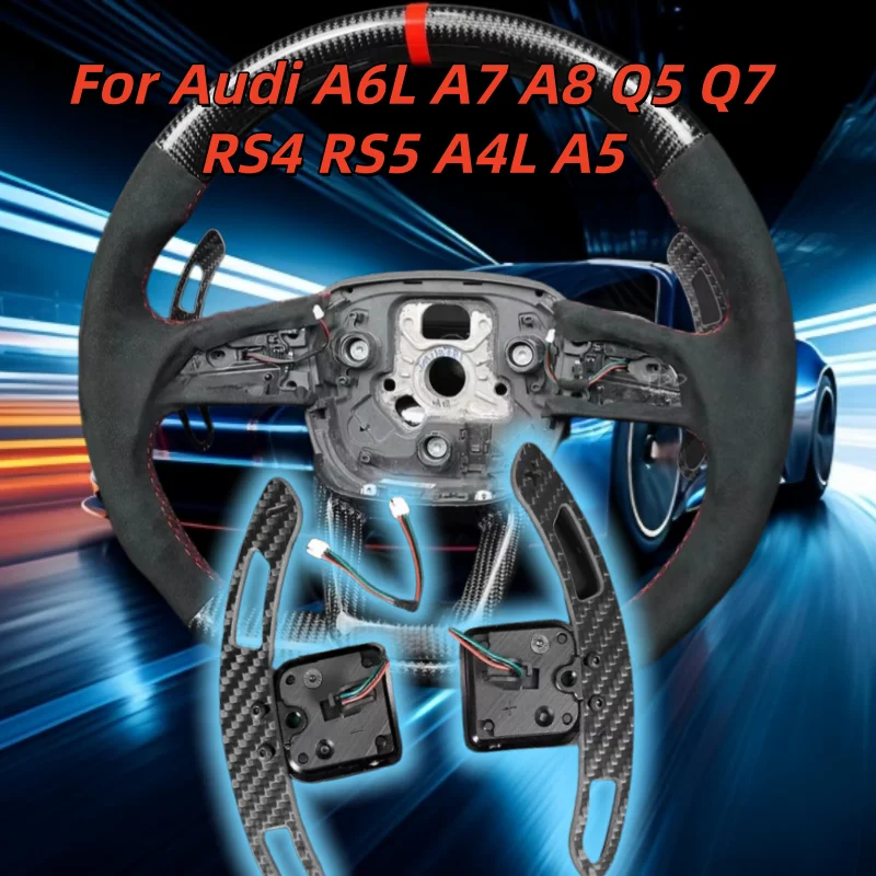Steering Wheel Magnetic Shift Paddles Carbon Fiber For Audi A6L A7 A8 Q5 Q7 RS4 RS5 A4L A5 Car Interior Accessories
Steering Wheel Magnetic Shift Paddles Carbon Fiber For Audi A6L A7 A8 Q5 Q7 RS4 RS5 A4L A5 Car Interior Accessories