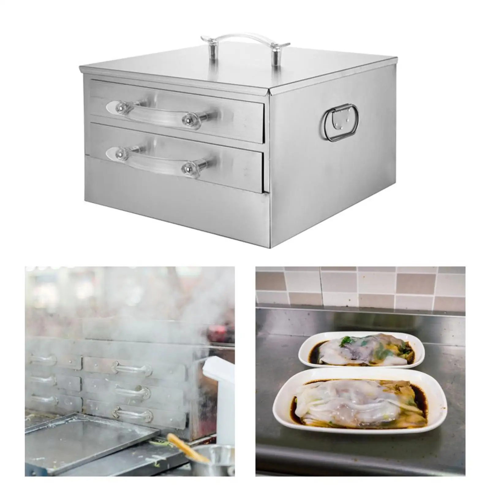 Rice Roll Steamer 2 Tiers Bun Steam Machine for Kitchen Home Use Accessories
Rice Roll Steamer 2 Tiers Bun Steam Machine for Kitchen Home Use Accessories