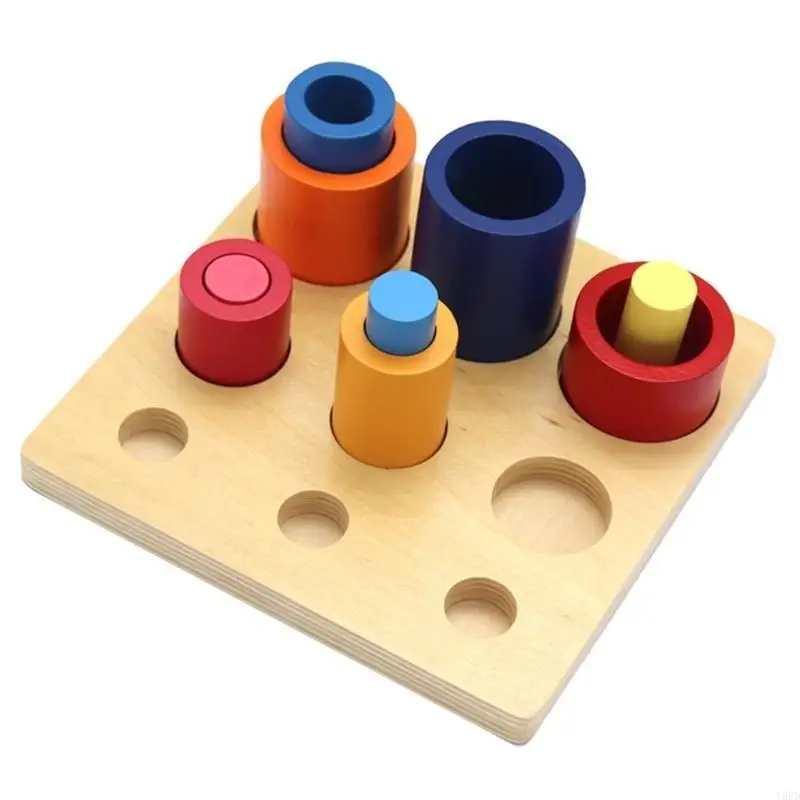 Y88D Color Sorting Plugging Toy Block for Baby Development Wooden Building Education Parents-Children Interaction Game
Y88D Color Sorting Plugging Toy Block for Baby Development Wooden Building Education Parents-Children Interaction Game