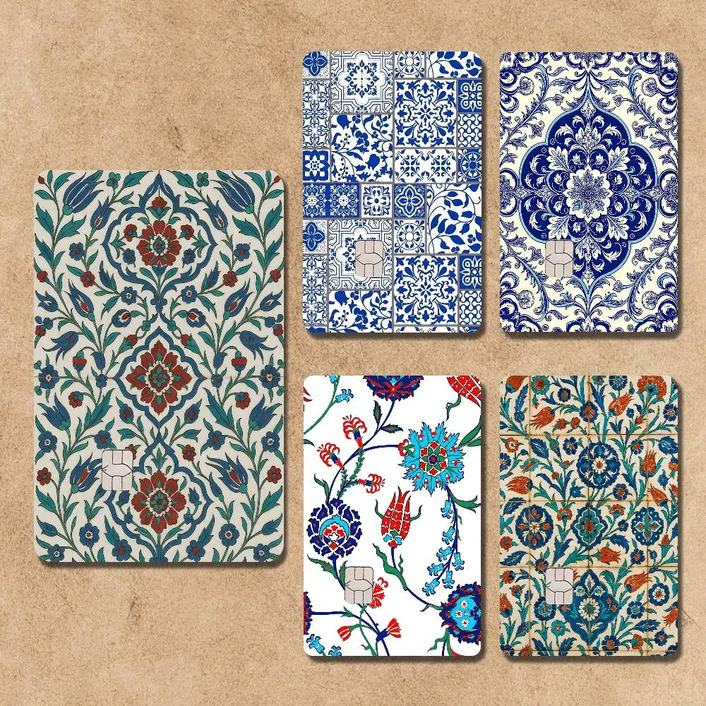Art I-Iznik Tile Patterns Card Stickers Credit Visa Debit Bank Charge Card Bus Metro Waterproof Sticker Decal Decoration
Art I-Iznik Tile Patterns Card Stickers Credit Visa Debit Bank Charge Card Bus Metro Waterproof Sticker Decal Decoration