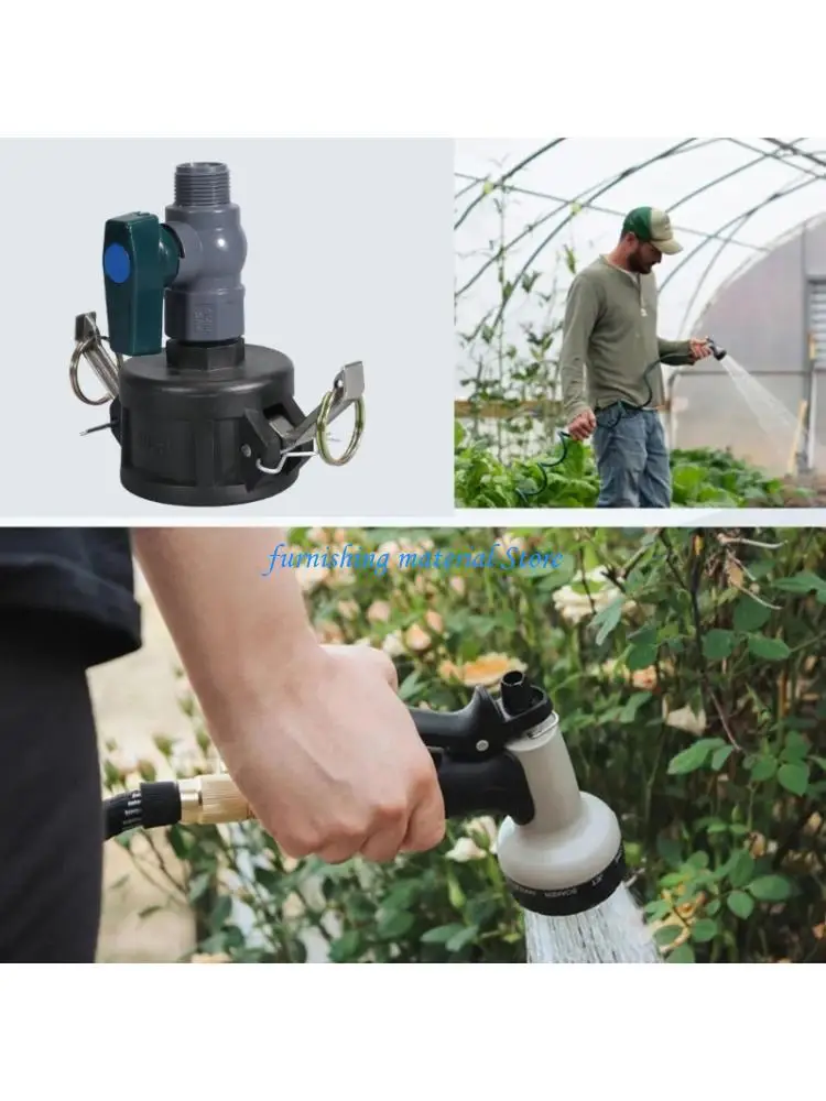 Y5GD Polypropylene Plastic IBC Adapter for Seamlessly Garden Hose Integration
Y5GD Polypropylene Plastic IBC Adapter for Seamlessly Garden Hose Integration