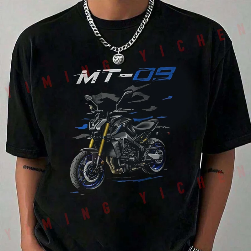 A Powerful Motorcycle With The MT09 Logo T-Shirt Moto Riders Summer Men's Fashion Casual O-Neck Tops Tee 2026
A Powerful Motorcycle With The MT09 Logo T-Shirt Moto Riders Summer Men's Fashion Casual O-Neck Tops Tee 2026