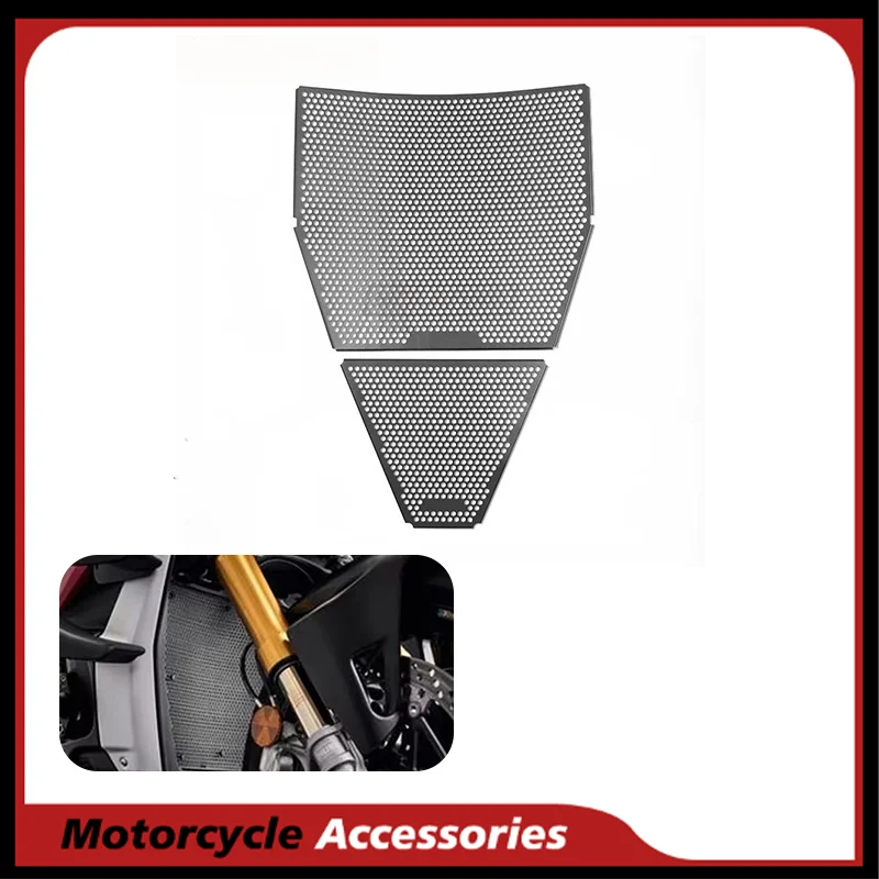 Motorcycle Radiator Grille Cover Guard Stainless Steel Protection Protetor For DUCATI Streetfighter V4 V4S Paniagle V4 2020-2024
Motorcycle Radiator Grille Cover Guard Stainless Steel Protection Protetor For DUCATI Streetfighter V4 V4S Paniagle V4 2020-2024