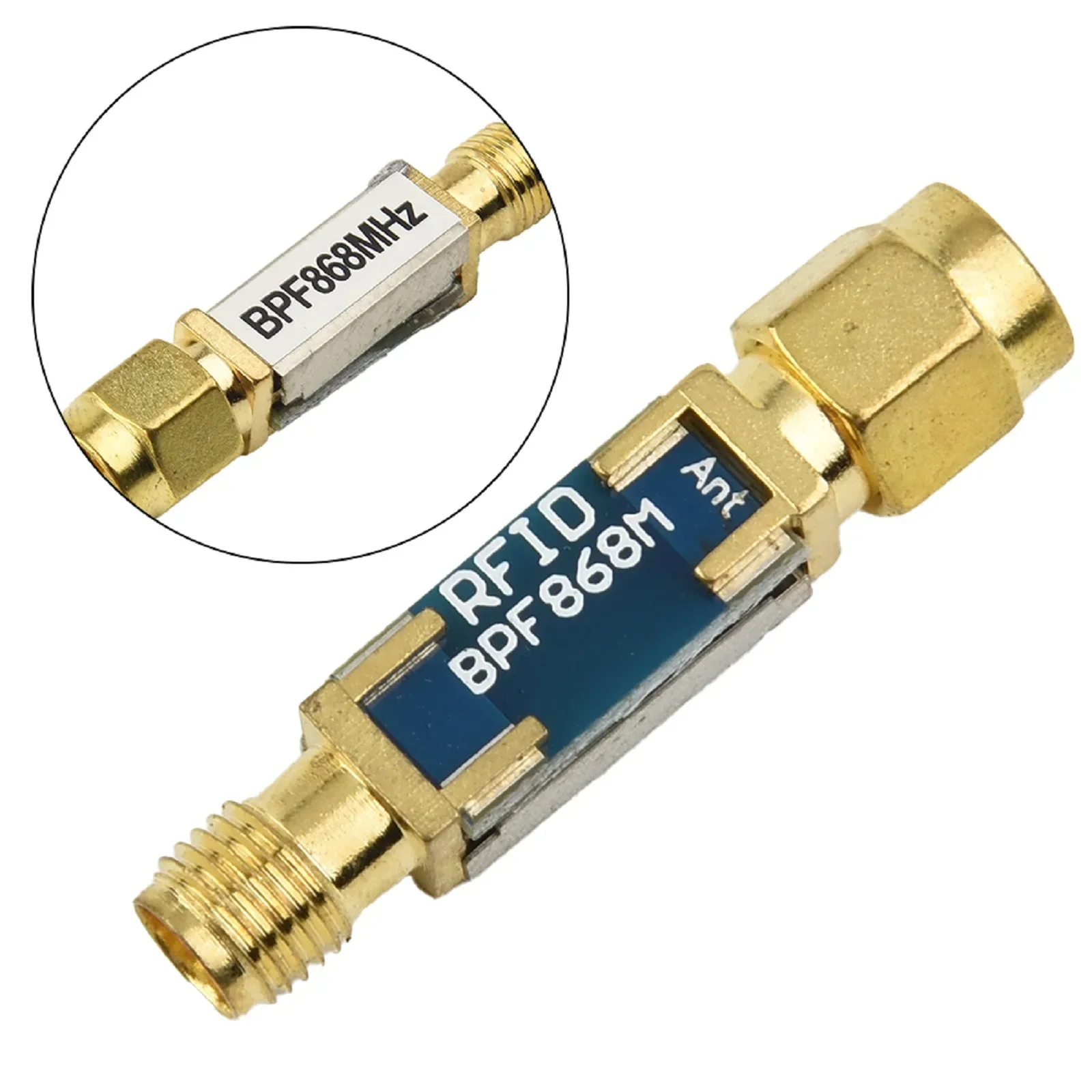 1pcs 868MHz RFID IoT Dedicated SAW Bandpass Filter 2MHz Bandwidth SMA-M/F 50 Ohms Interface Filter Microwave Amplifiers
1pcs 868MHz RFID IoT Dedicated SAW Bandpass Filter 2MHz Bandwidth SMA-M/F 50 Ohms Interface Filter Microwave Amplifiers