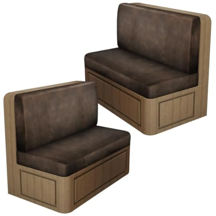 Leather Look RV Dinette Cushion Covers, Stretch Camper Cushion Slipcovers for Travel Trailer Couch RV Booth Seat, Replacement C
Leather Look RV Dinette Cushion Covers, Stretch Camper Cushion Slipcovers for Travel Trailer Couch RV Booth Seat, Replacement C