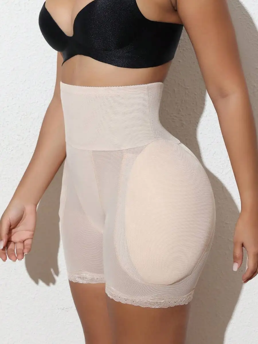 Women Lace Patchwork Waist Shaping High Waist Shorts
Women Lace Patchwork Waist Shaping High Waist Shorts