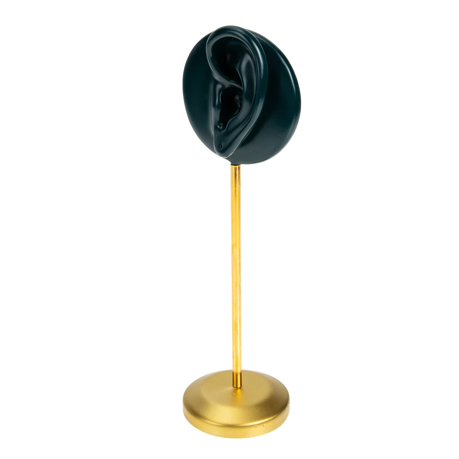 Earring Display Stand 2 Hole Metal Base Resin Jewelry Holder Green Ear Studs Showcase Rack for Store Window Counter
Earring Display Stand 2 Hole Metal Base Resin Jewelry Holder Green Ear Studs Showcase Rack for Store Window Counter