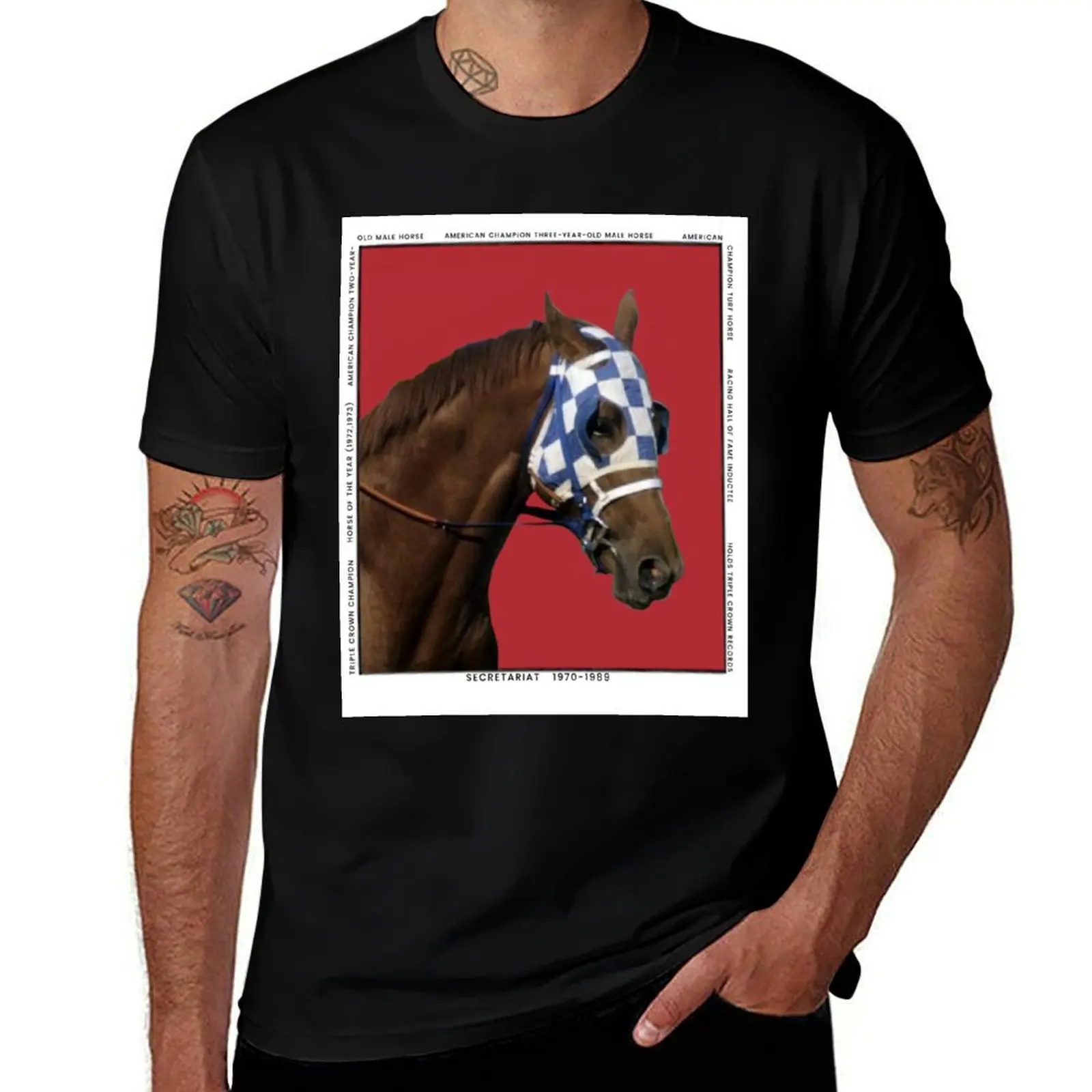 Secretariat T-Shirt luxury designer graphic t shirts summer tops clothes mens t shirts casual stylish
Secretariat T-Shirt luxury designer graphic t shirts summer tops clothes mens t shirts casual stylish