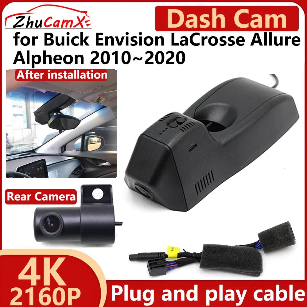 ZhuCamX for Buick Envision LaCrosse Allure Alpheon 2010~2020 4K UHD 2160P Car DVR Dash Cam Camera Night Vision Recorder
ZhuCamX for Buick Envision LaCrosse Allure Alpheon 2010~2020 4K UHD 2160P Car DVR Dash Cam Camera Night Vision Recorder