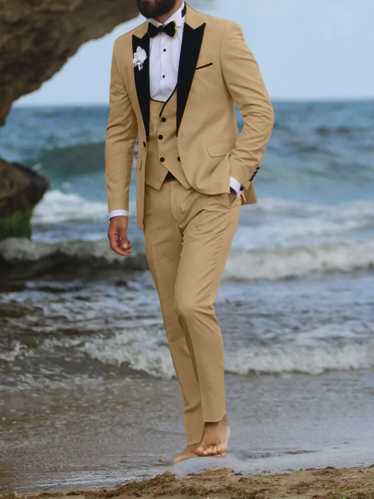 Wedding Suit for Man Slim Fit Peaked Lapel Solid Tuxedo Double Breasted Vest Casual Blazers and Pants and Vest Trajes De Hombre
Wedding Suit for Man Slim Fit Peaked Lapel Solid Tuxedo Double Breasted Vest Casual Blazers and Pants and Vest Trajes De Hombre