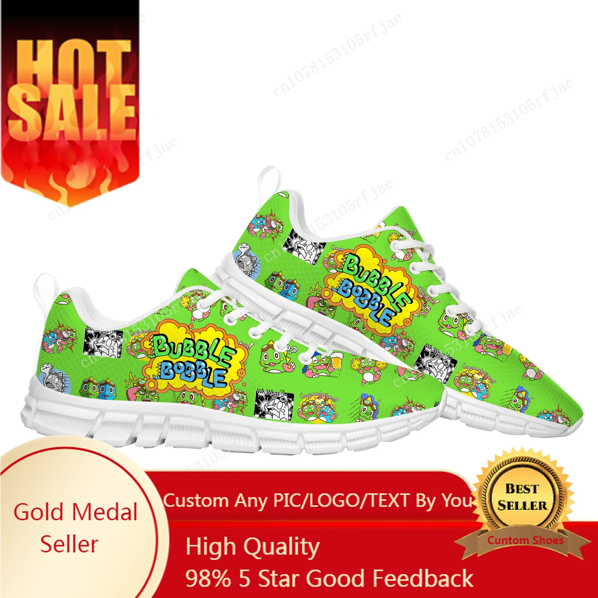 Bubble Bobble Sports Custom Shoes Cartoon Game Mens Womens Teenager Fashion Sneaker Tailor Made Couple Built Shoes
Bubble Bobble Sports Custom Shoes Cartoon Game Mens Womens Teenager Fashion Sneaker Tailor Made Couple Built Shoes