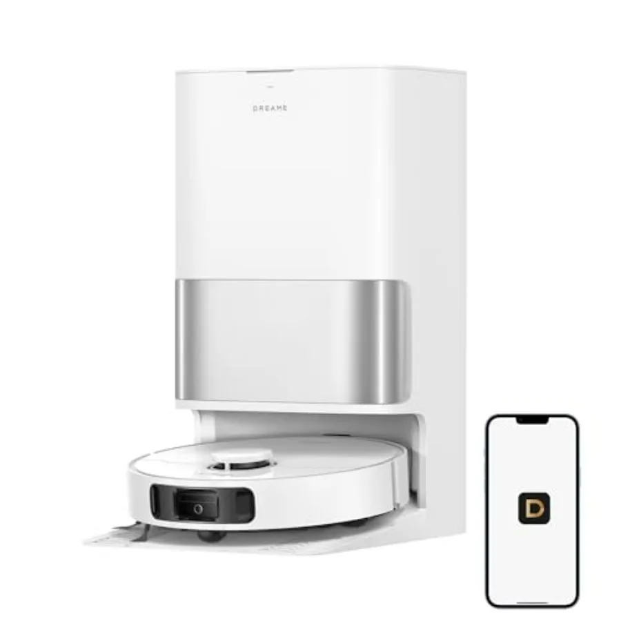 Robot vacuum and mop for home use, white D30 Ultra CE model with 25, 000Pa suction, auto dust emptying, 0.41in mop lifting, sel
Robot vacuum and mop for home use, white D30 Ultra CE model with 25, 000Pa suction, auto dust emptying, 0.41in mop lifting, sel