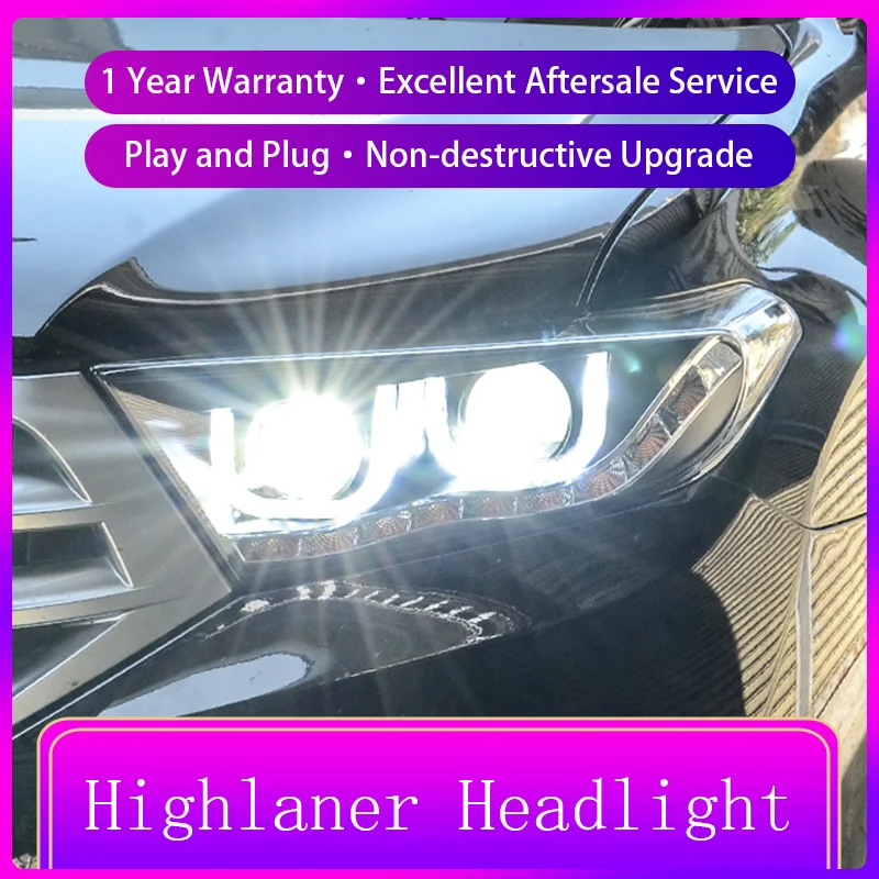 Автомобильные лампы для Toyota Highlander 2012-2014, передняя лампа, дневные ходовые огни с указателем поворота, скрытые линзы проектора, динамические автомобильные аксессуары
Автомобильные лампы для Toyota Highlander 2012-2014, передняя лампа, дневные ходовые огни с указателем поворота, скрытые линзы проектора, динамические автомобильные аксессуары
