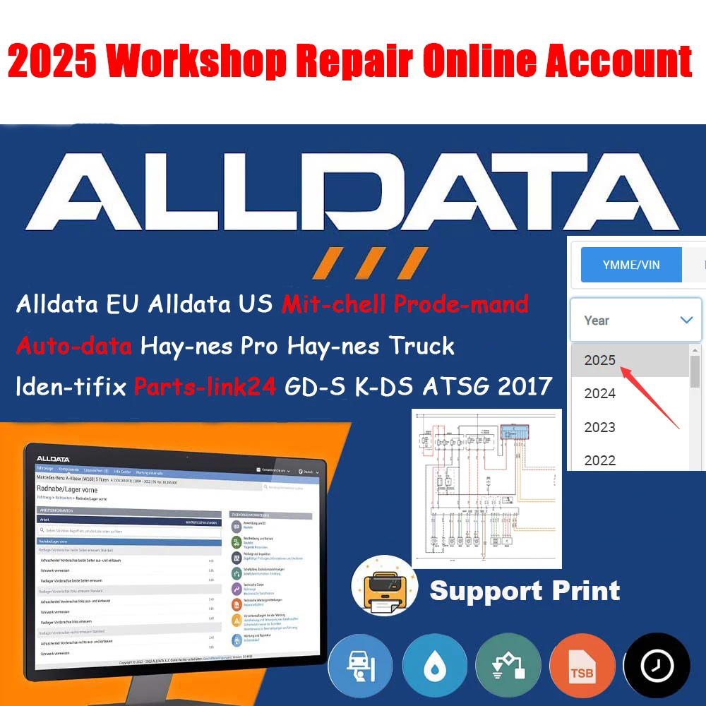 Онлайн-аккаунт Alldata 2025, полная версия, программное обеспечение для схемы автоматического ремонта данных, программное обеспечение для автоматических данных Hay-nes Pro, программное обеспечение для ремонта автомобилей
Онлайн-аккаунт Alldata 2025, полная версия, программное обеспечение для схемы автоматического ремонта данных, программное обеспечение для автоматических данных Hay-nes Pro, программное обеспечение для ремонта автомобилей