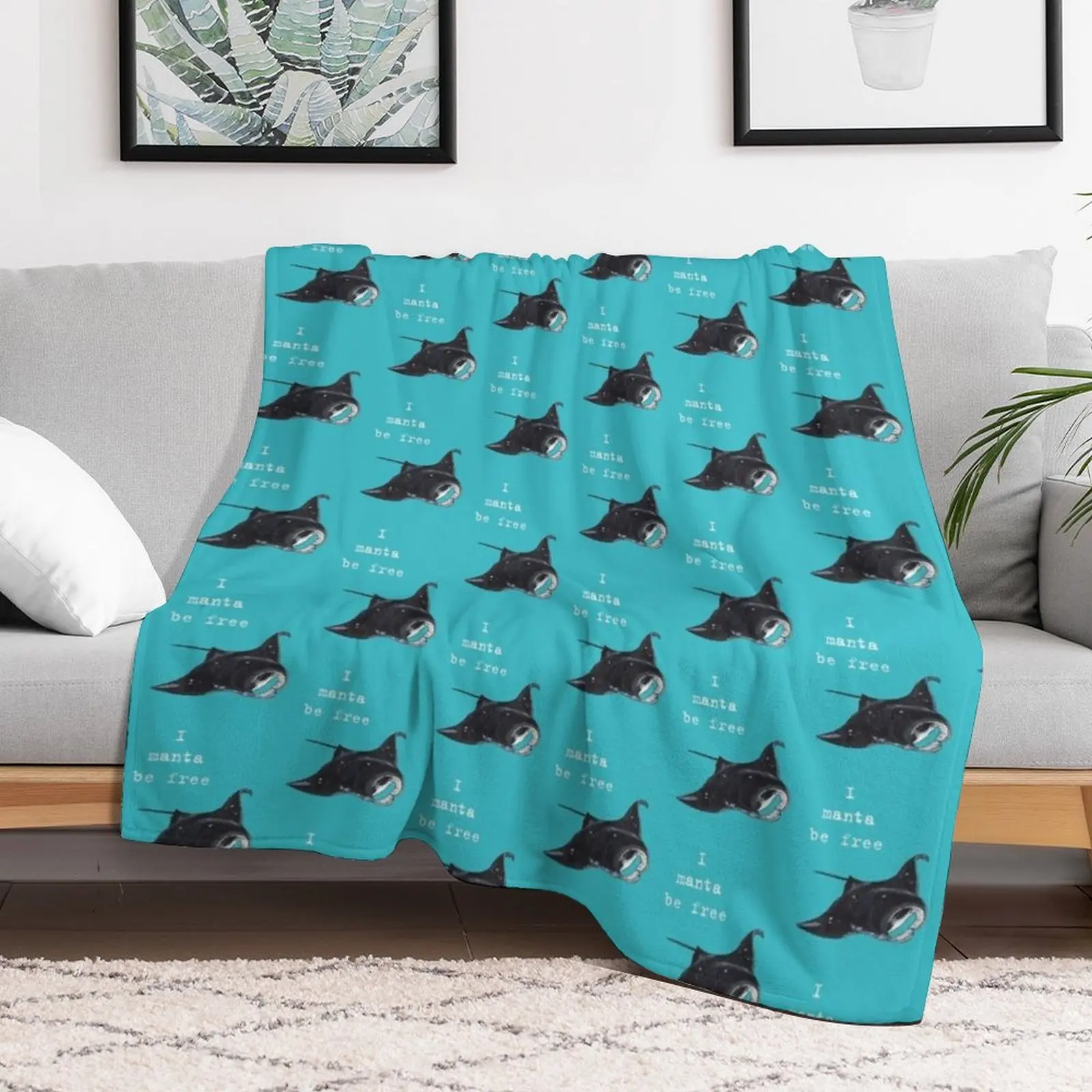Manta ray - Animal series Throw Blanket Flannel Soft Big Decorative Sofas Blankets
Manta ray - Animal series Throw Blanket Flannel Soft Big Decorative Sofas Blankets