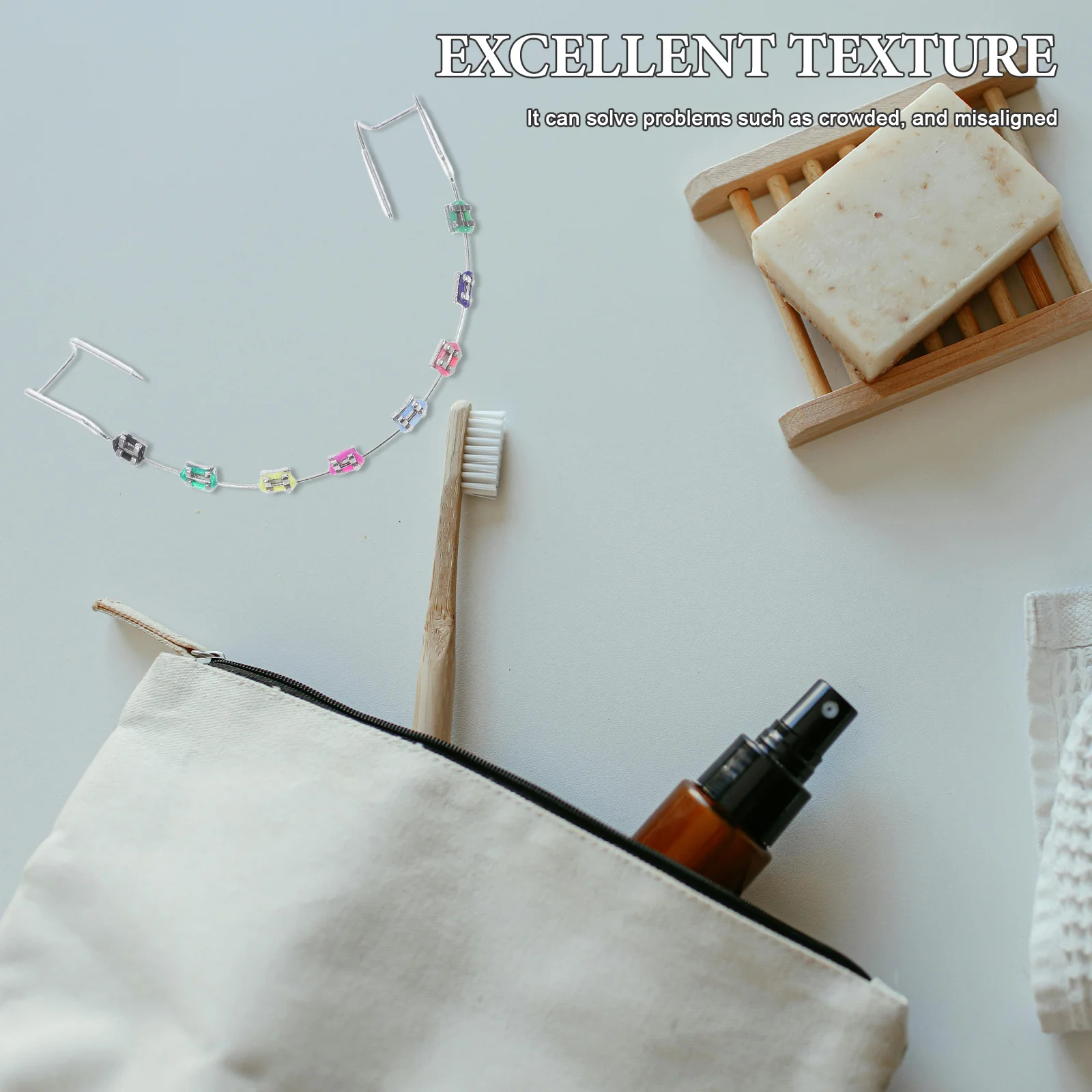 Metal Bracket Ligature Ties Practice For Dental Students Temporary Teeth Correction Training Tool Teeth Straightening Props
Metal Bracket Ligature Ties Practice For Dental Students Temporary Teeth Correction Training Tool Teeth Straightening Props