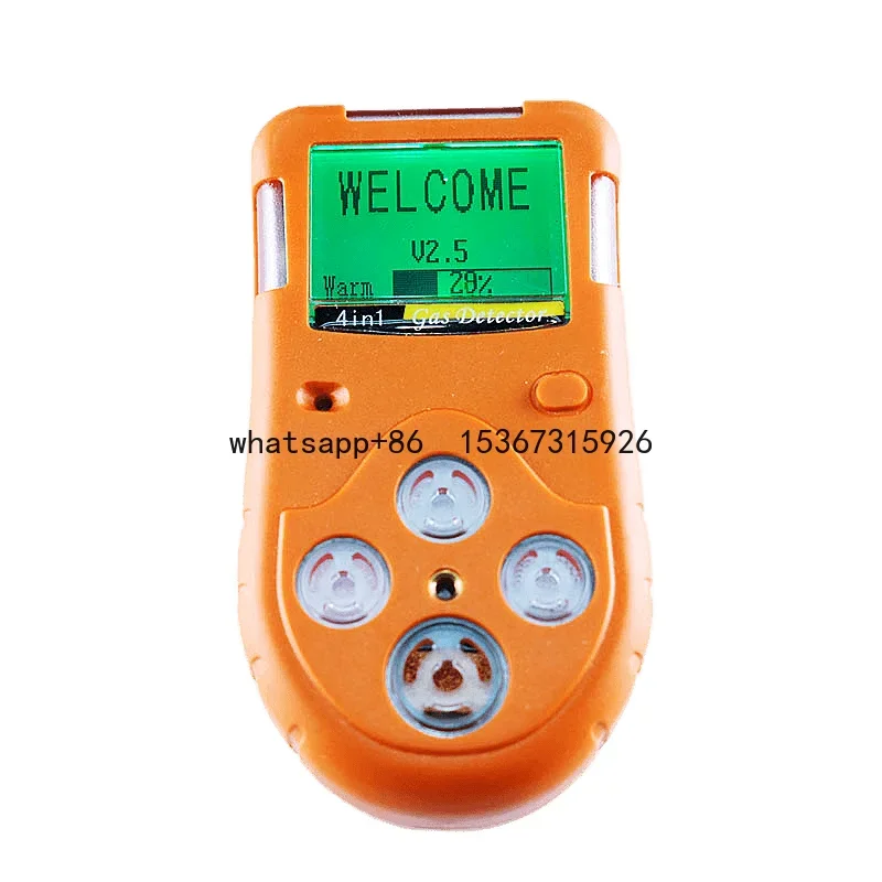 Multi Gases Freely Combined O2 CO2 H2S LEL Natural And Toxic Gas Portable 4 In 1 Detector Alarm
Multi Gases Freely Combined O2 CO2 H2S LEL Natural And Toxic Gas Portable 4 In 1 Detector Alarm