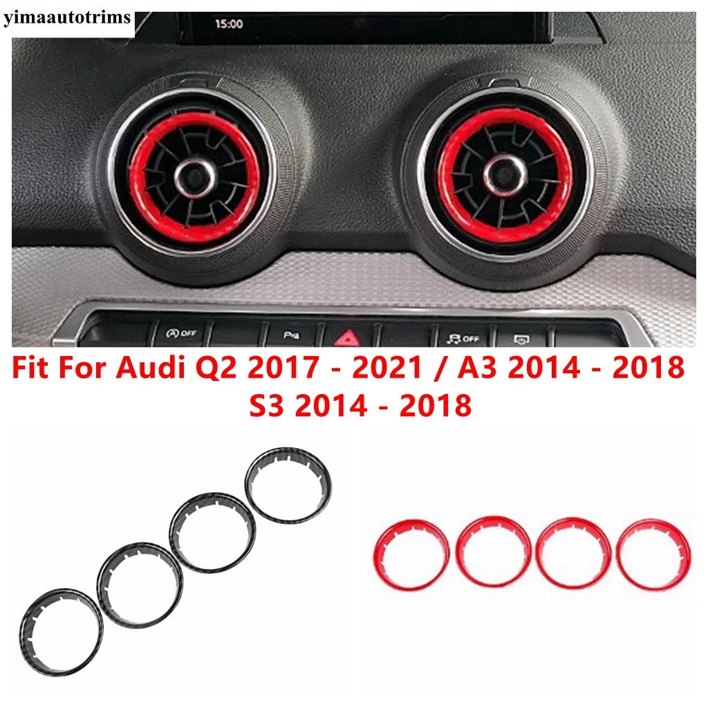 Front AC Air Conditioning Outlet Ring Circle Cover Trim For Audi Q2 2017 - 2021 / A3 2014 - 2018 / S3 2014 - 2018 Accessories
Front AC Air Conditioning Outlet Ring Circle Cover Trim For Audi Q2 2017 - 2021 / A3 2014 - 2018 / S3 2014 - 2018 Accessories
