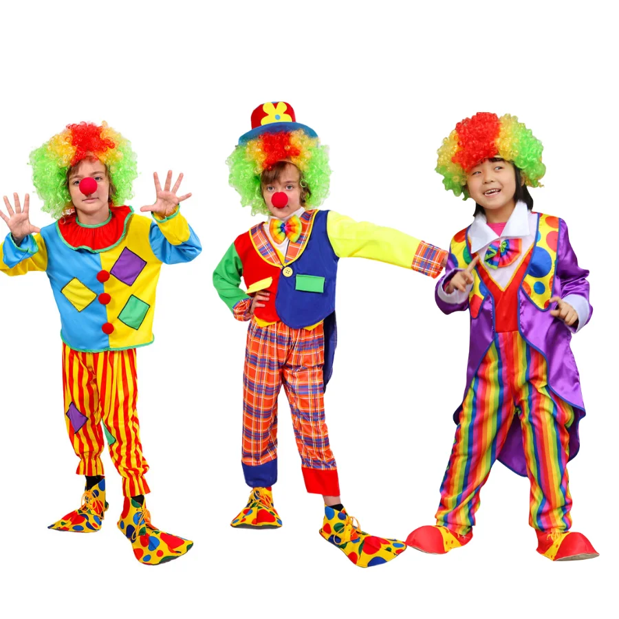 Children's Joker Costumes - Carnival Joker jumpsuit Halloween party, circus performance costumes,
Children's Joker Costumes - Carnival Joker jumpsuit Halloween party, circus performance costumes,