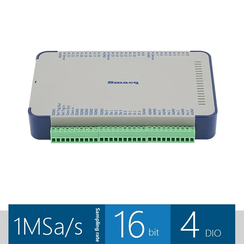 USB-3000 Series Data Acquisition Card Smacq High-speed 16 bit 24 Channel 1M Sampling Module LabVIEW
USB-3000 Series Data Acquisition Card Smacq High-speed 16 bit 24 Channel 1M Sampling Module LabVIEW