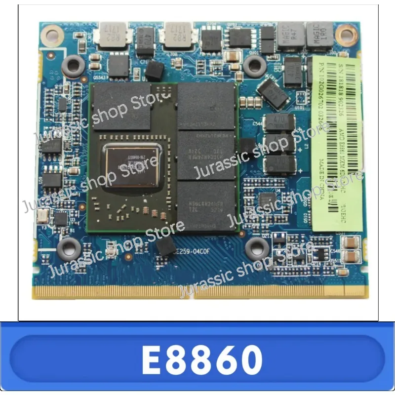 MXM3.0 E8860 Embedded Graphics Card All-in-one Machine/embedded Standard System, A-type Design
MXM3.0 E8860 Embedded Graphics Card All-in-one Machine/embedded Standard System, A-type Design