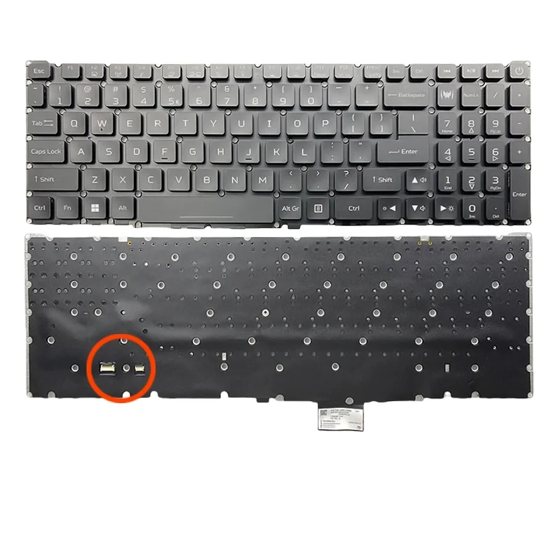 Клавиатура с подсветкой US/US RU для Acer Predator Helios 16 PH16-71-97YG/72-94UE N23Q1, черный цвет
Клавиатура с подсветкой US/US RU для Acer Predator Helios 16 PH16-71-97YG/72-94UE N23Q1, черный цвет