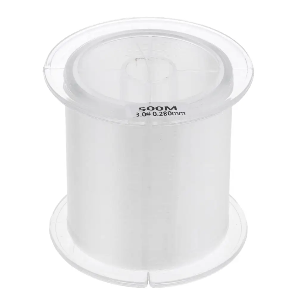 5-6pack Roll of 500m Super Strong Nylon Transparent Fishing Line Fishing Tackle
5-6pack Roll of 500m Super Strong Nylon Transparent Fishing Line Fishing Tackle
