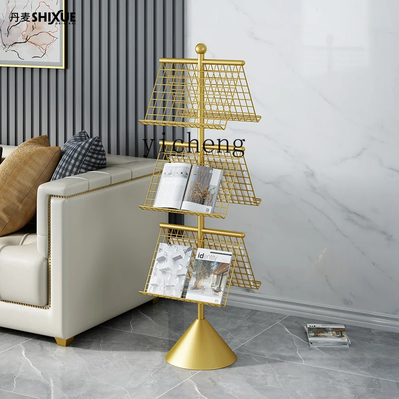 W2- double-sided magazine, newspaper rack, Nordic wrought iron shelf, newspaper magazine floor storage edge
W2- double-sided magazine, newspaper rack, Nordic wrought iron shelf, newspaper magazine floor storage edge
