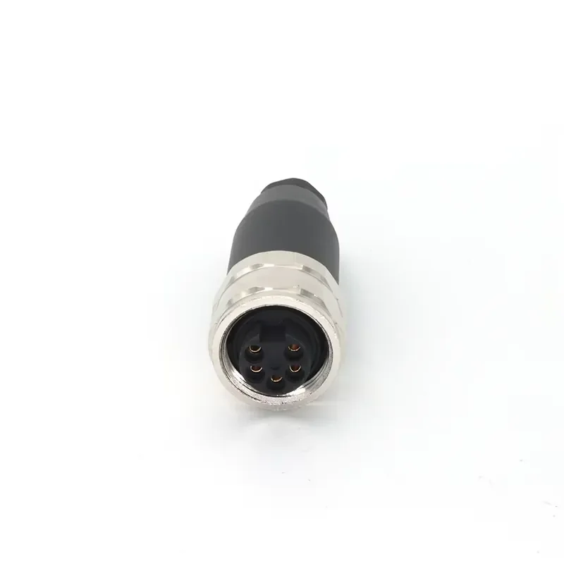 7/8" Field-Wireable Straight Circular Connectors, Coded, IP67 Waterproof, Female Industrial 7/8" 5-Pin Power Connectors
7/8" Field-Wireable Straight Circular Connectors, Coded, IP67 Waterproof, Female Industrial 7/8" 5-Pin Power Connectors