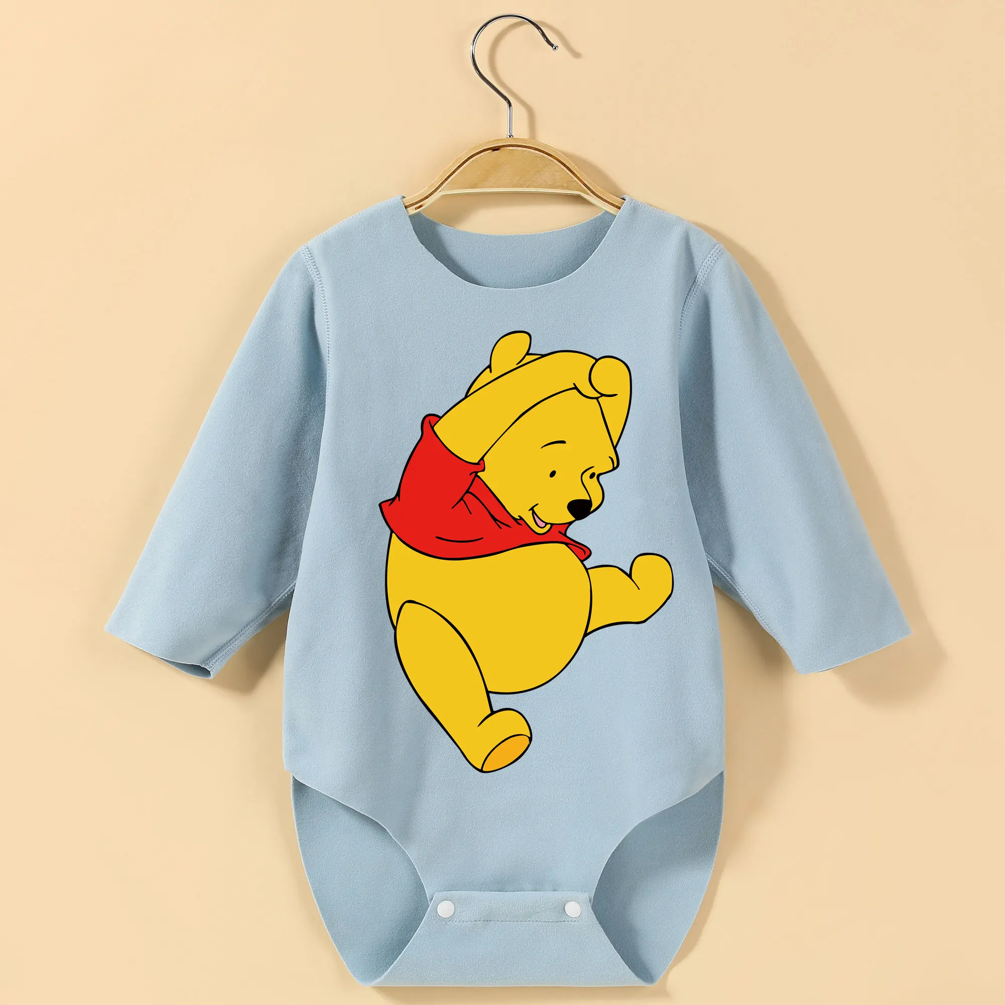 Винни-Пух Touch The Head, милый детский боди с длинными рукавами и принтом, комбинезон для роста 60-90 см, детская одежда, удобный комбинезон
Винни-Пух Touch The Head, милый детский боди с длинными рукавами и принтом, комбинезон для роста 60-90 см, детская одежда, удобный комбинезон