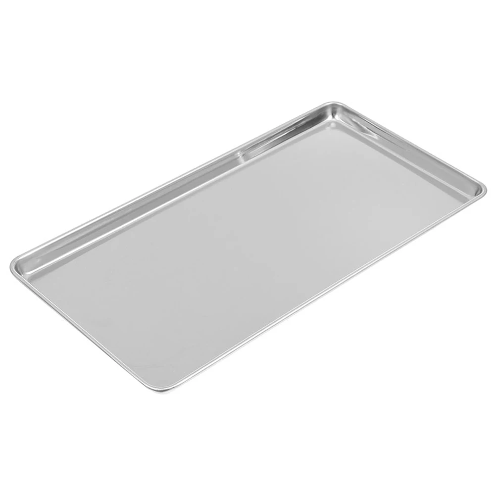 Stainless Steel Rice Noodle Dish Fruit Food Large Serving Tray Rectangle Baking Plate Bakeware
Stainless Steel Rice Noodle Dish Fruit Food Large Serving Tray Rectangle Baking Plate Bakeware
